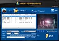 Free DVD to iPod Converter screenshot